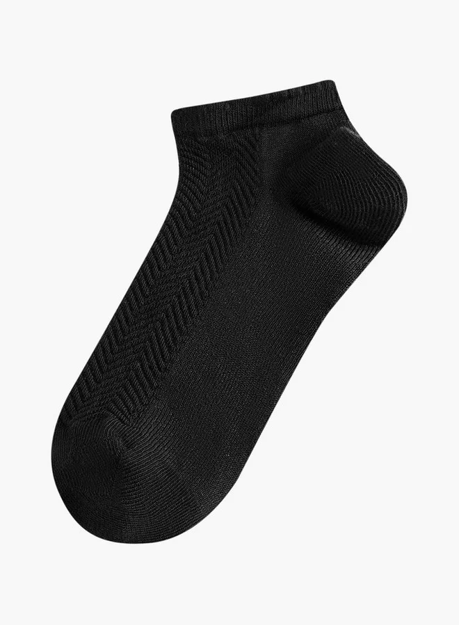 Flora Bella By Shoexpress Flora Bella Pack Of 5 Ankle Length Cotton Socks